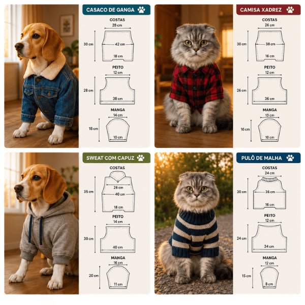 Colección PetStyle de patrones y ropa para mascotas